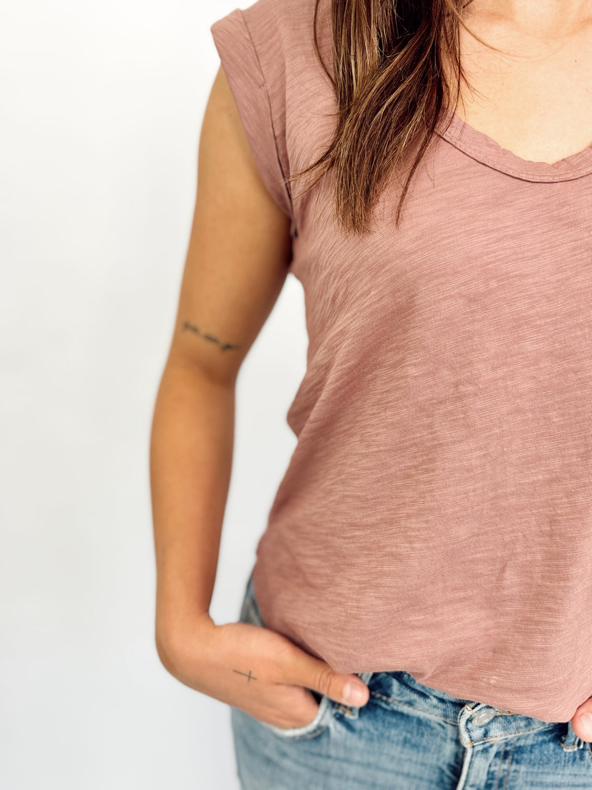 Tillie Tee Sepia