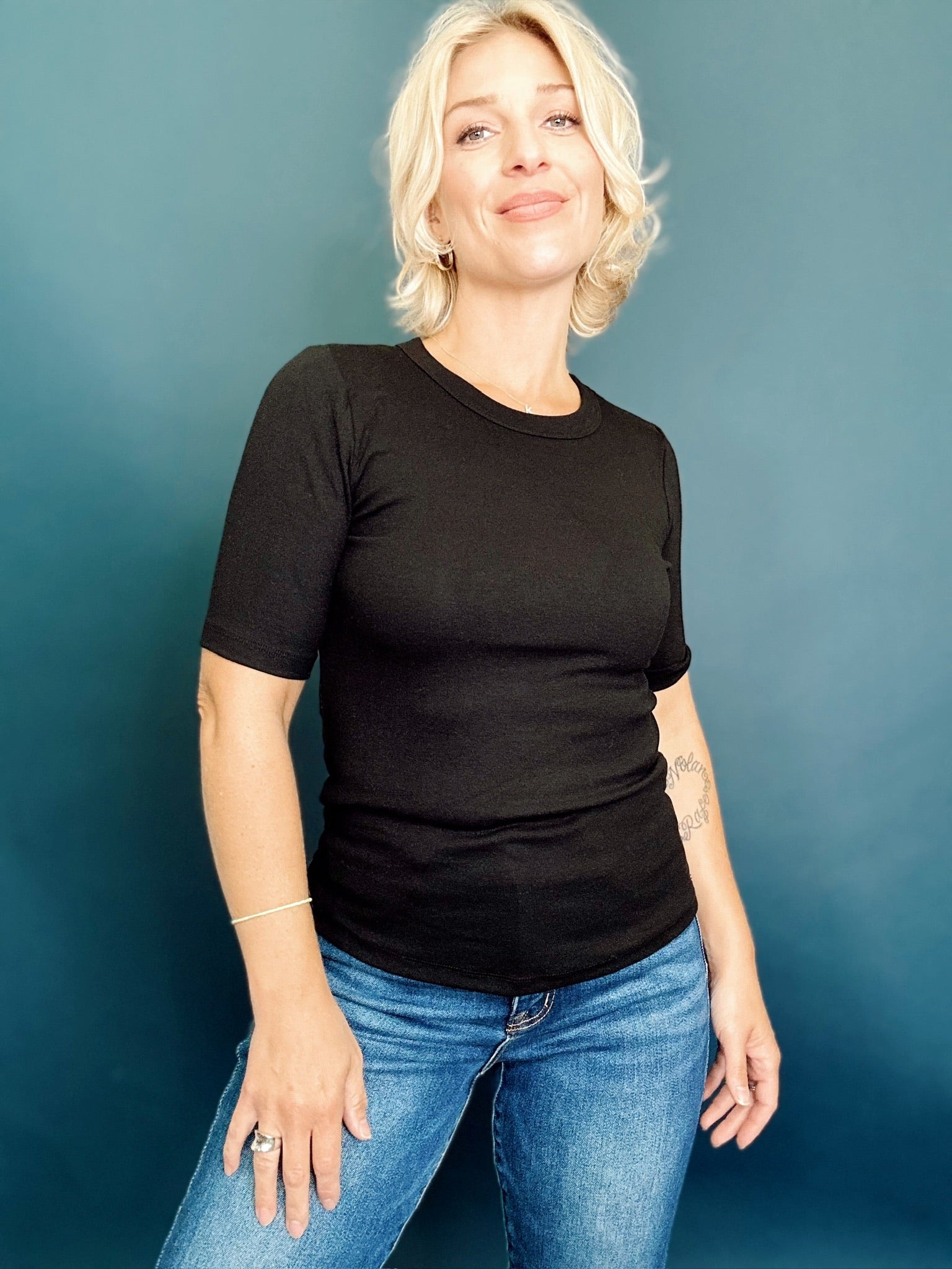 Chris Basic Top Black