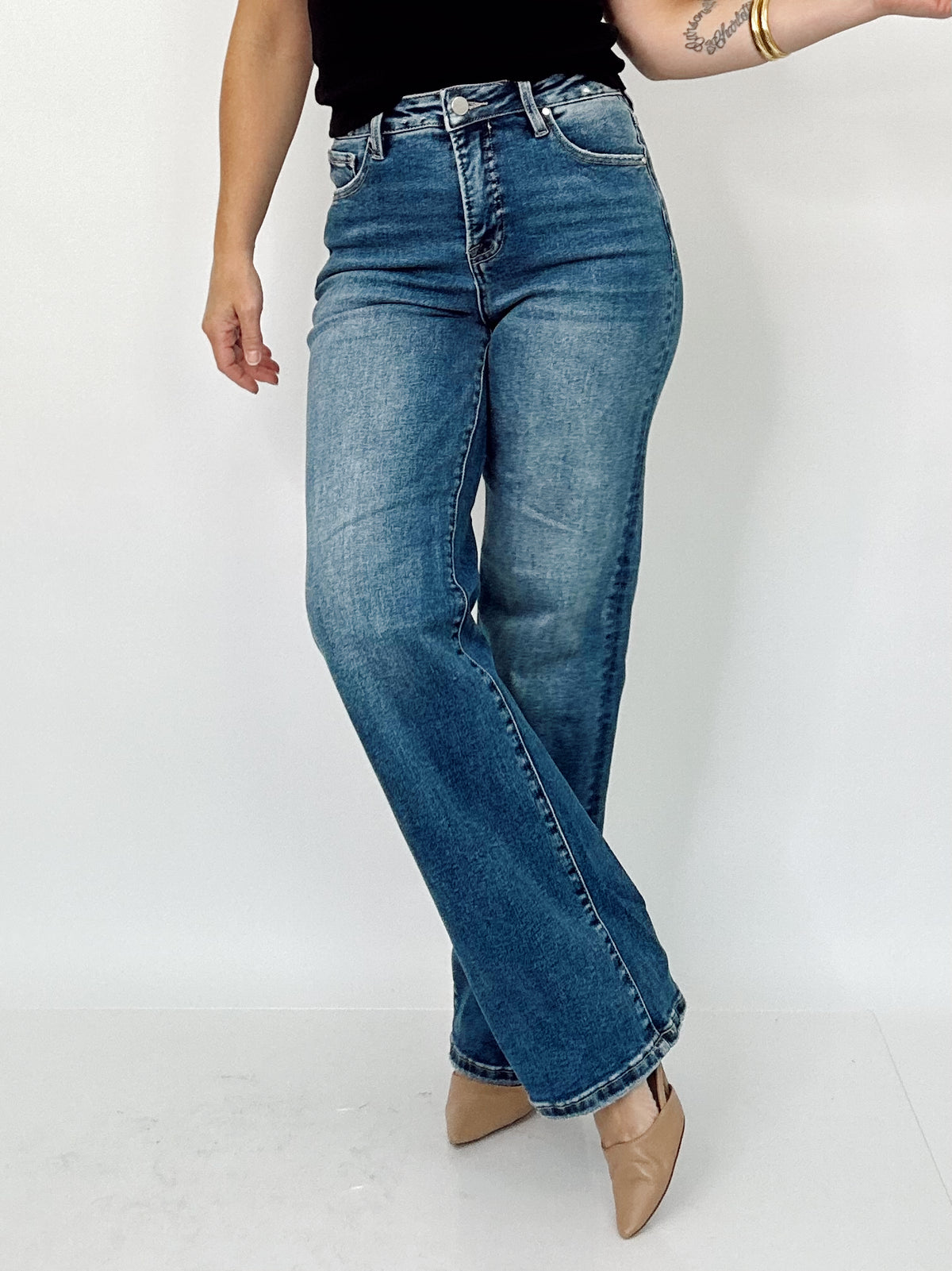 Lexi Tummy Control High Rise Straight Jeans