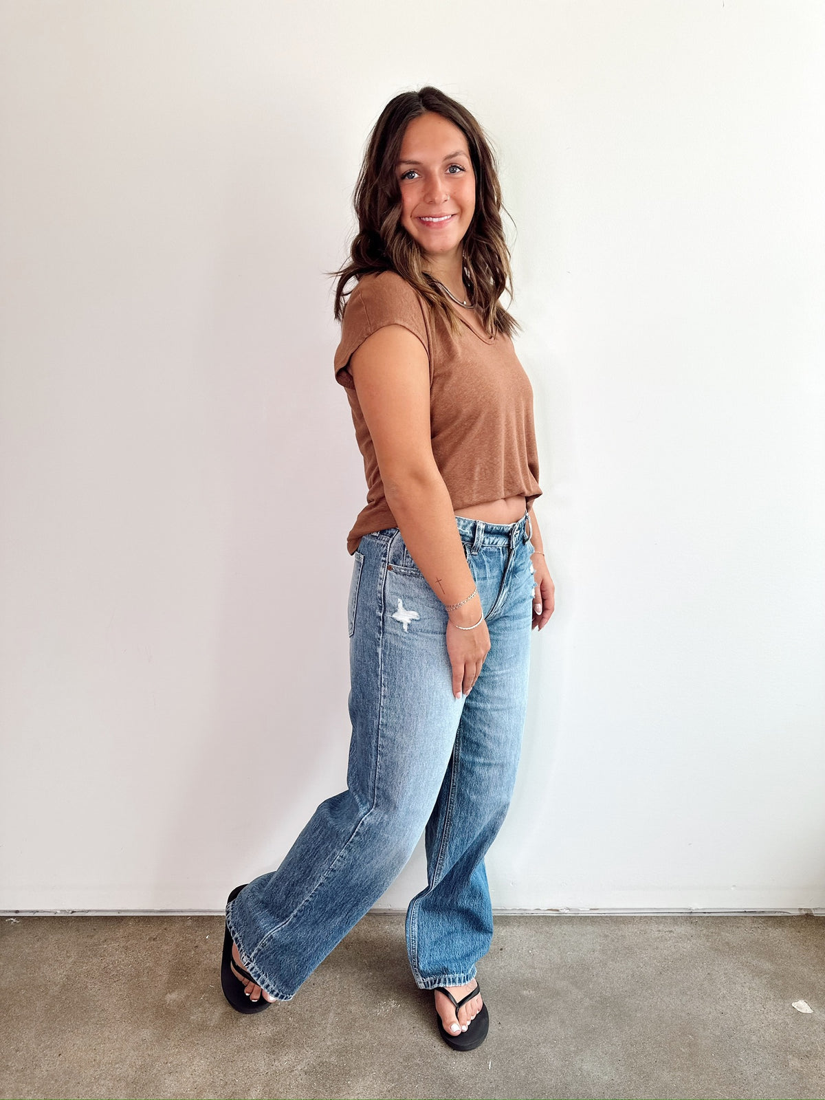 Emilia Low Rise Baggy Jeans