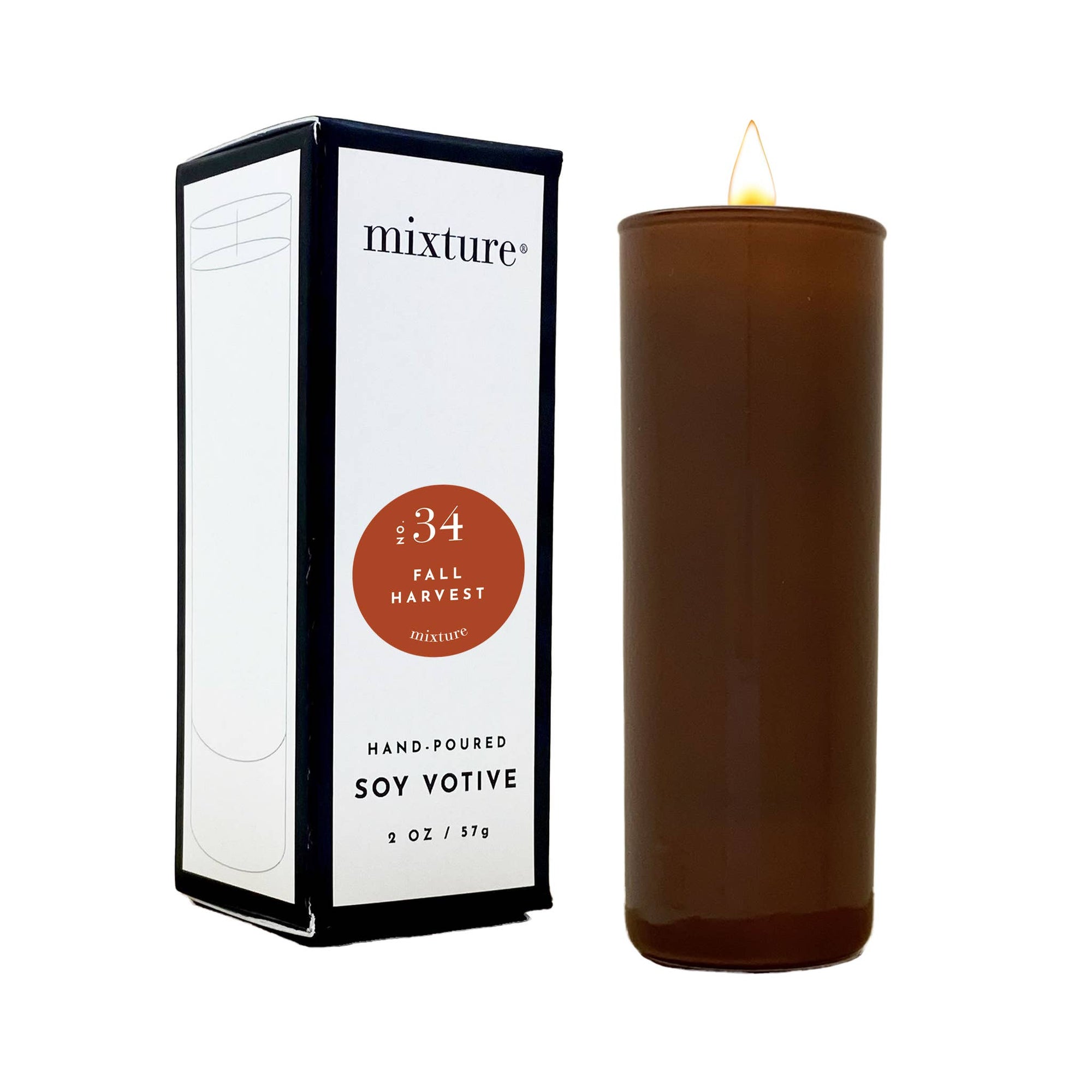 2 oz Bronze Votive: No 34 Fall Harvest