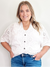 Portia Crochet Cardigan Off White