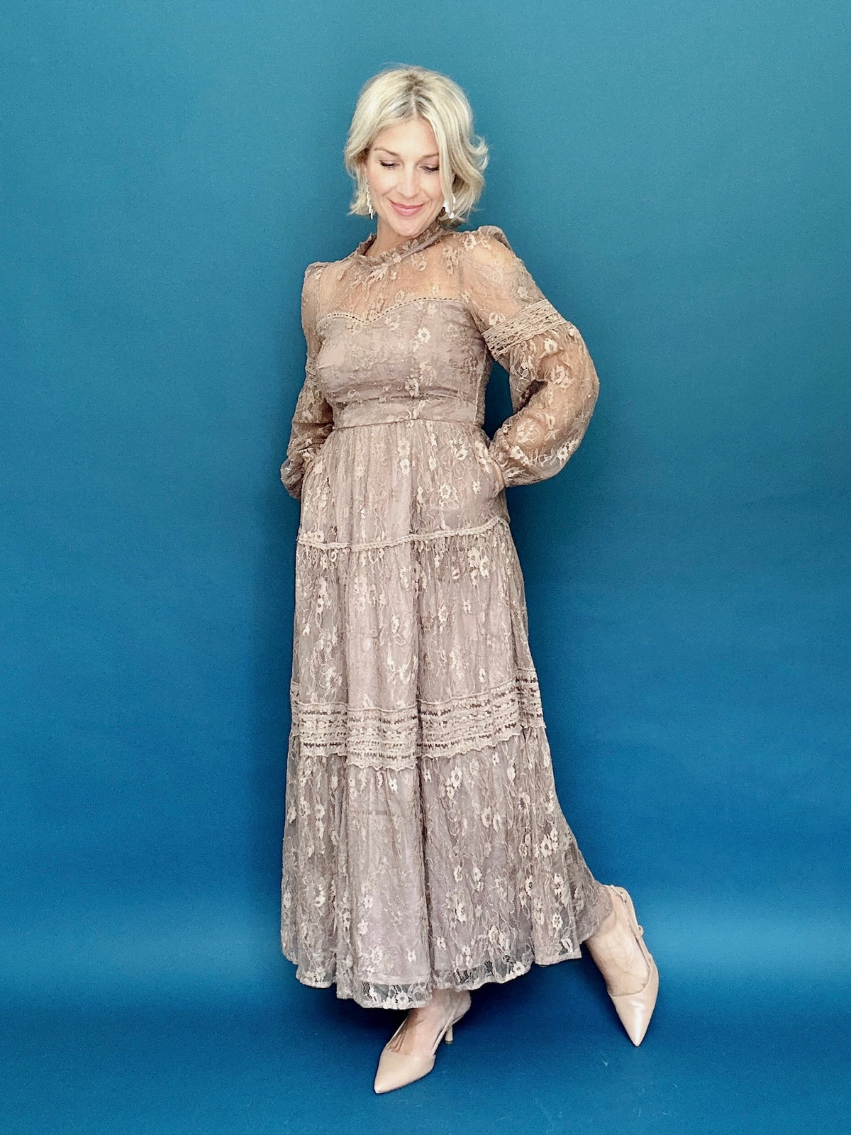 Missy Floral Lace Dress