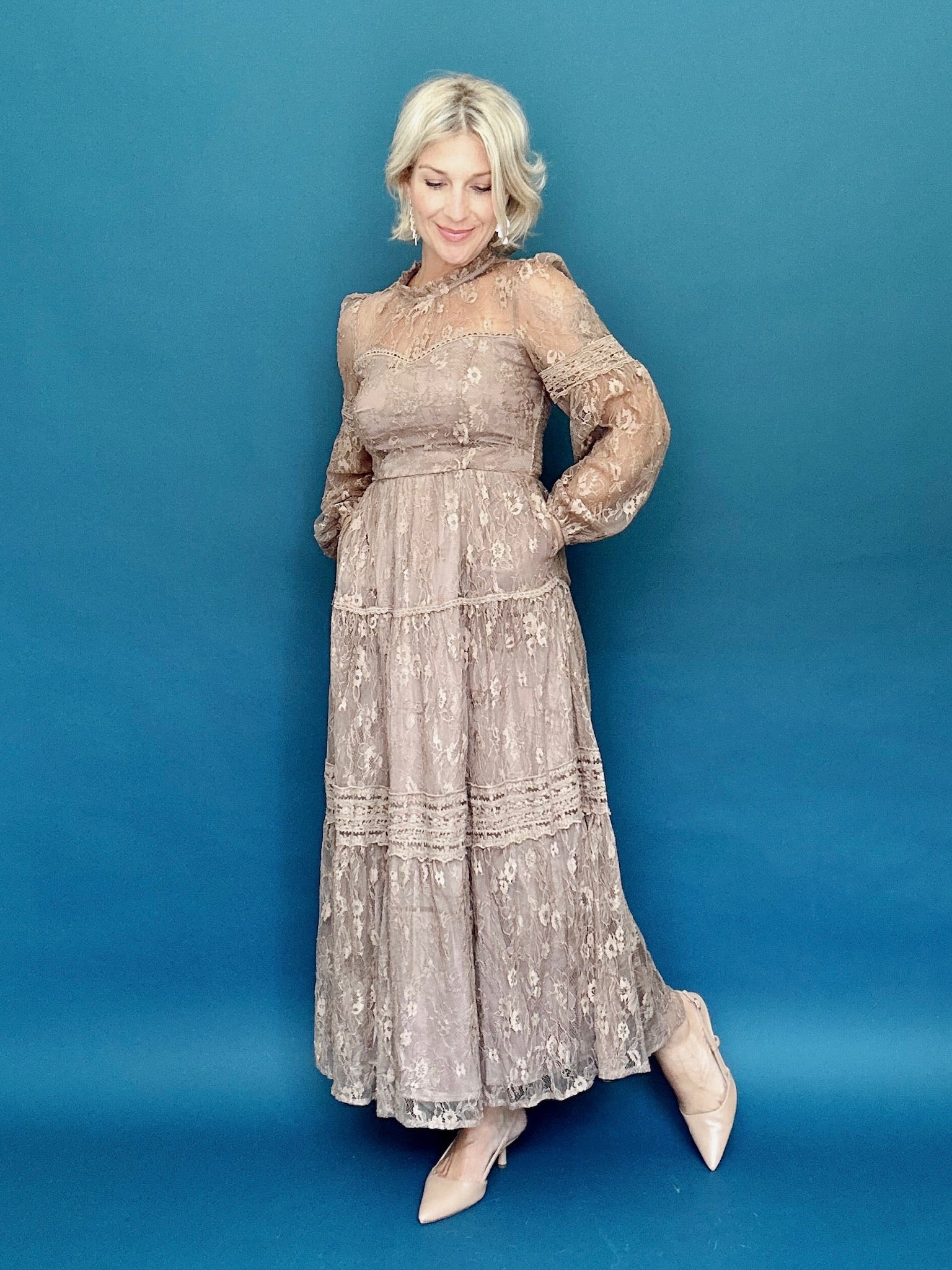 Missy Floral Lace Dress