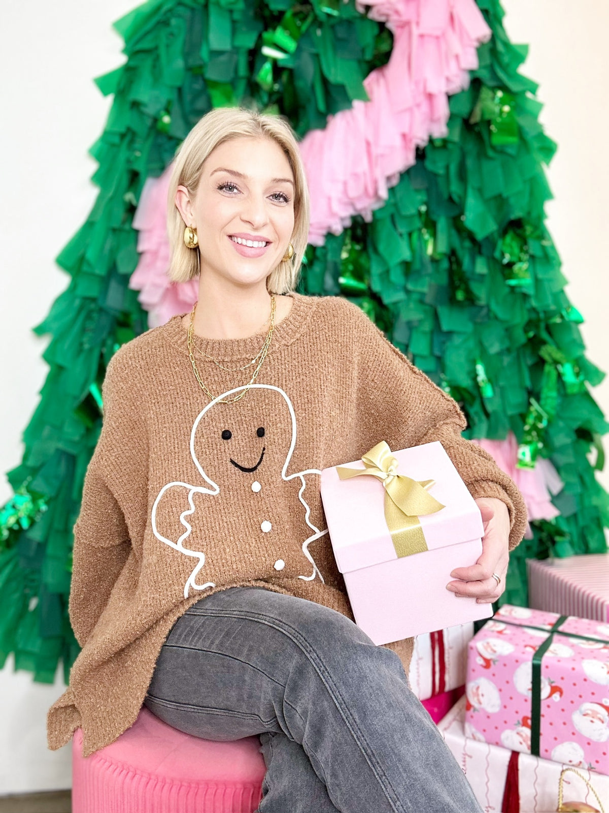 Gingerbread Man Sweater