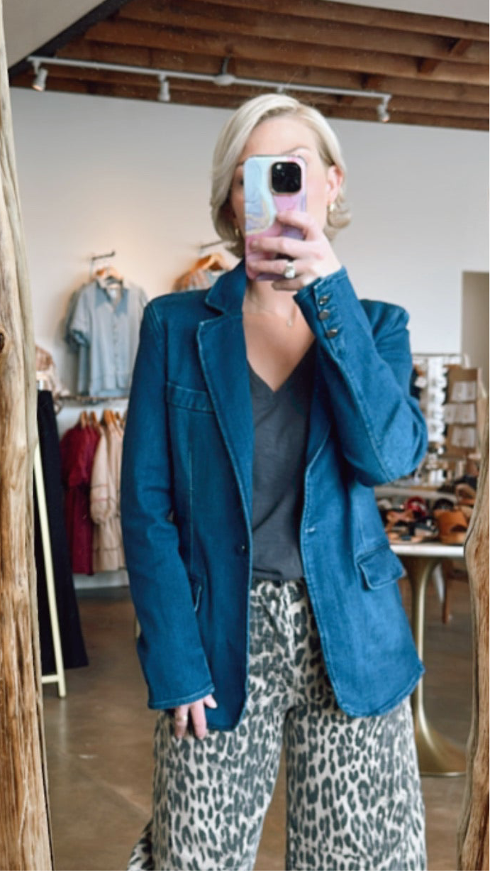 Dianna Denim Blazer