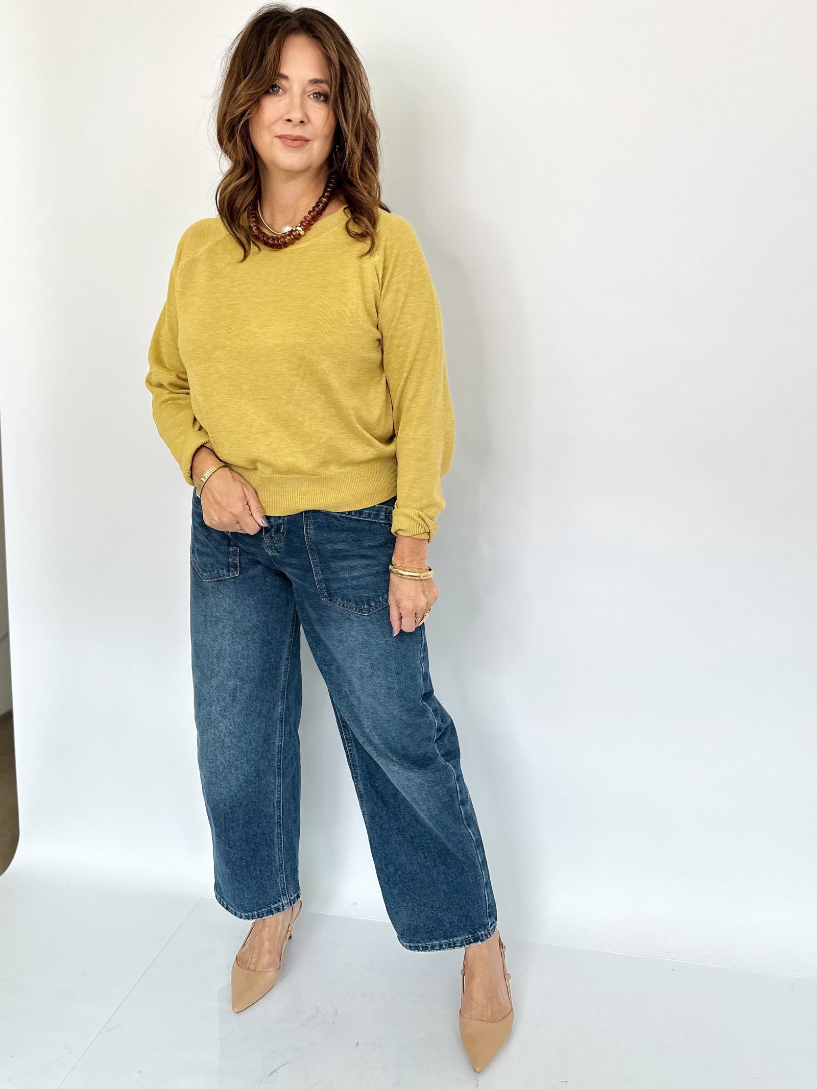 Lauren Raglan Sweater Top