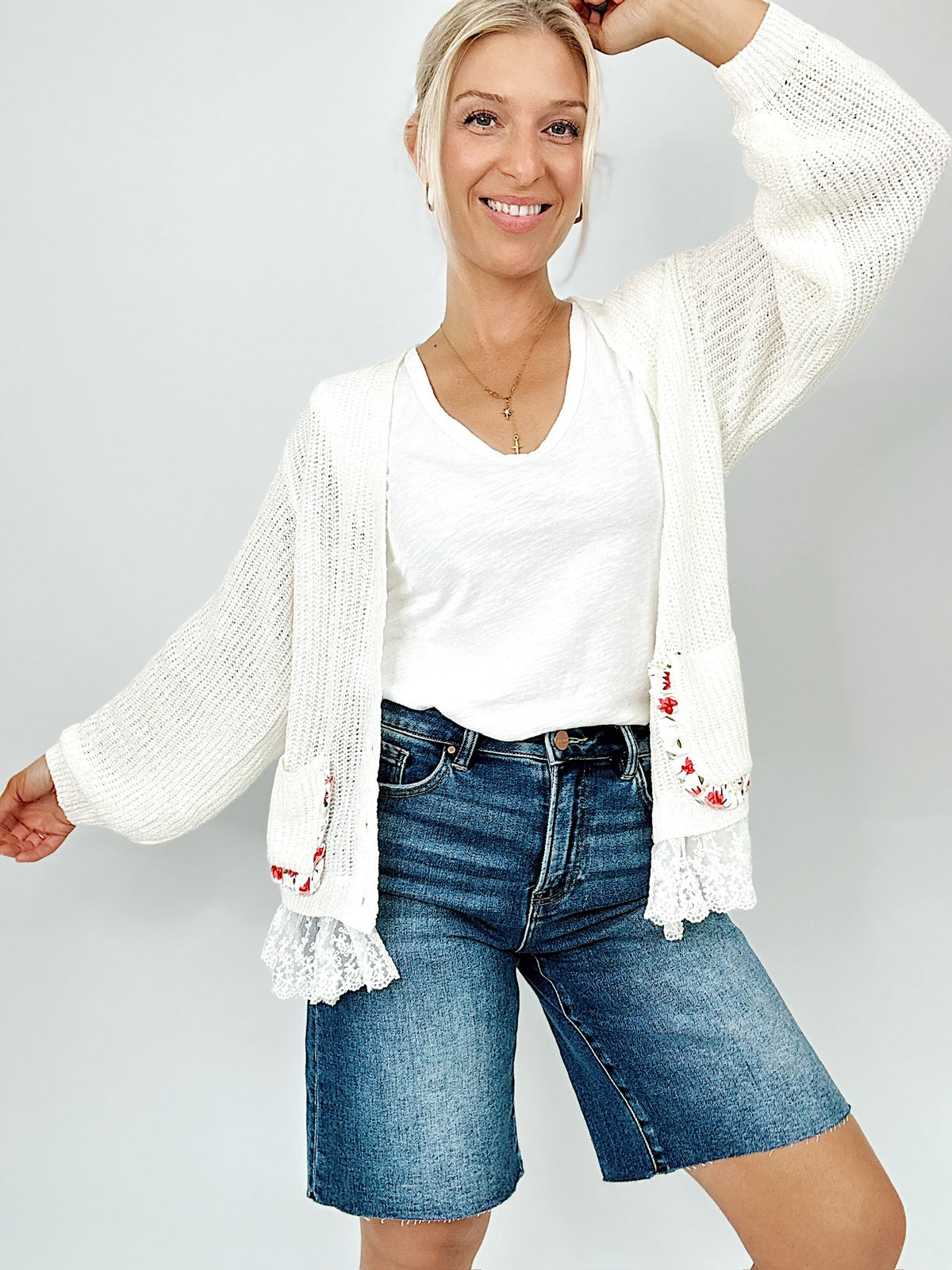 Elaine High Rise Bermunda Shorts