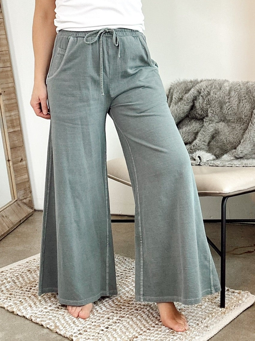 Lucy Terry Pants Ash Jade
