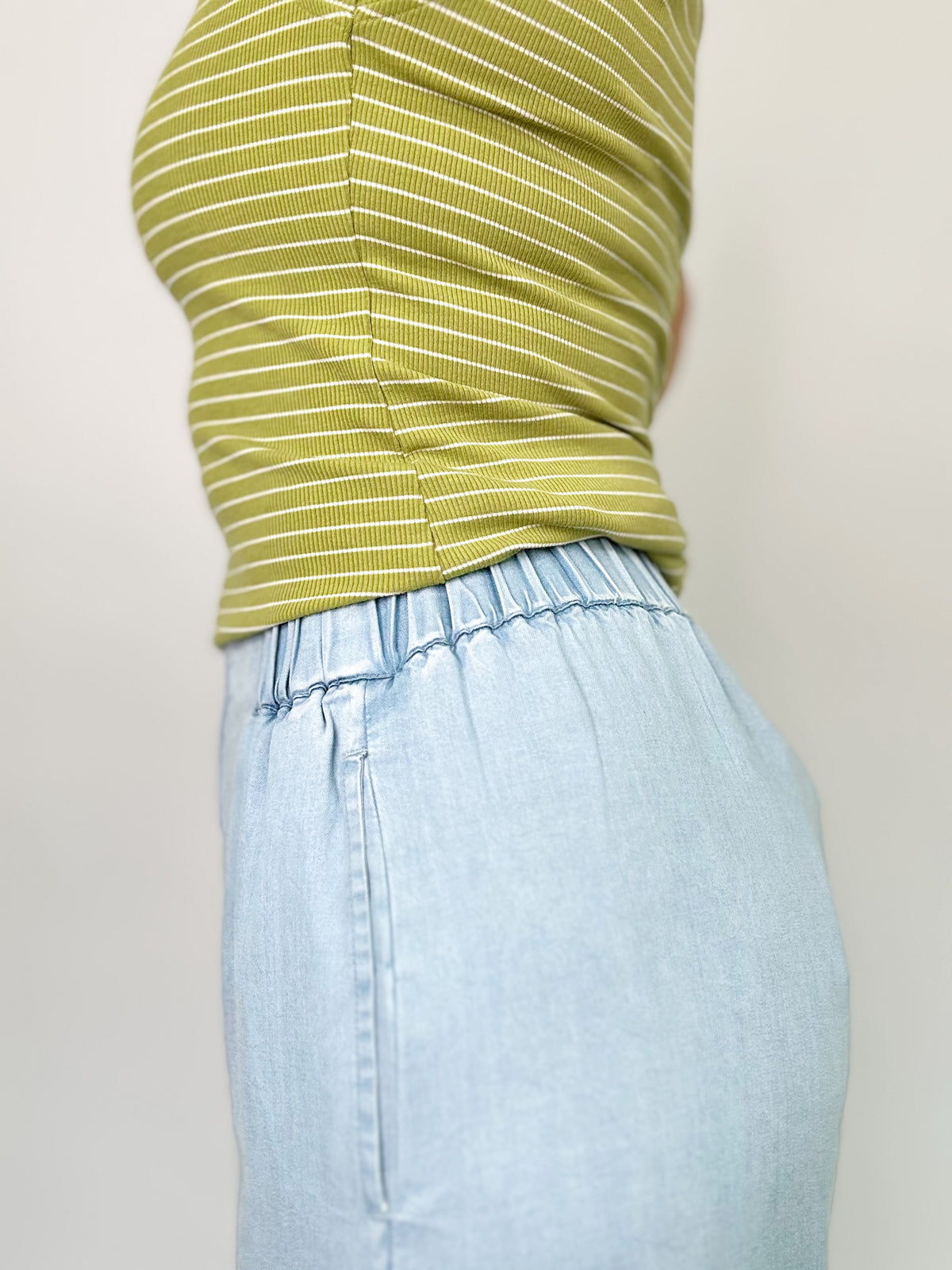 Nellie Tulip Washed Jeans Light Denim