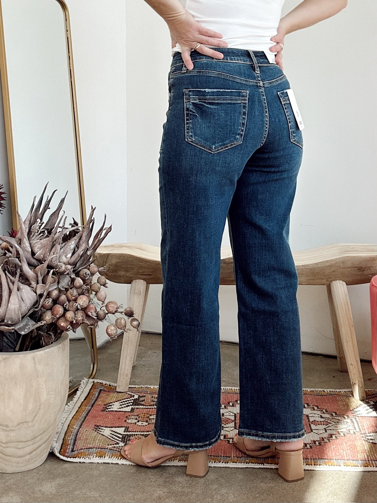 Rebecca High Rise Wide Leg Jeans