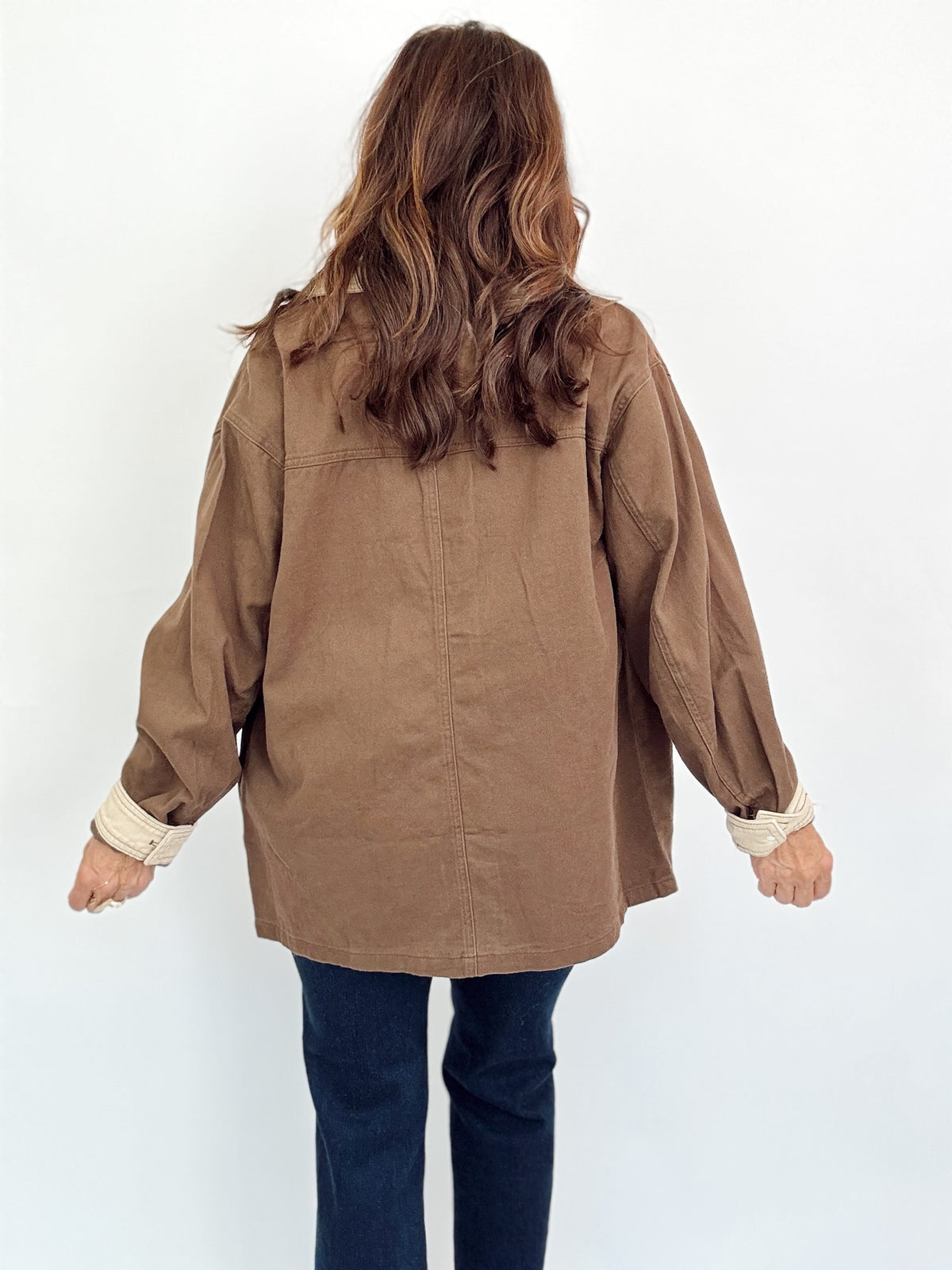 Elsie Utility Barn Jacket Espresso