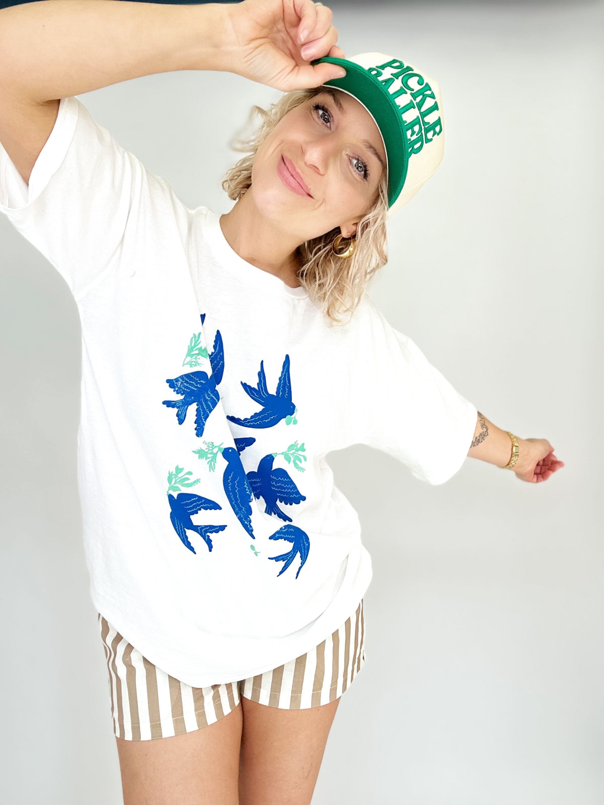 Vintage Birds Graphic Tee