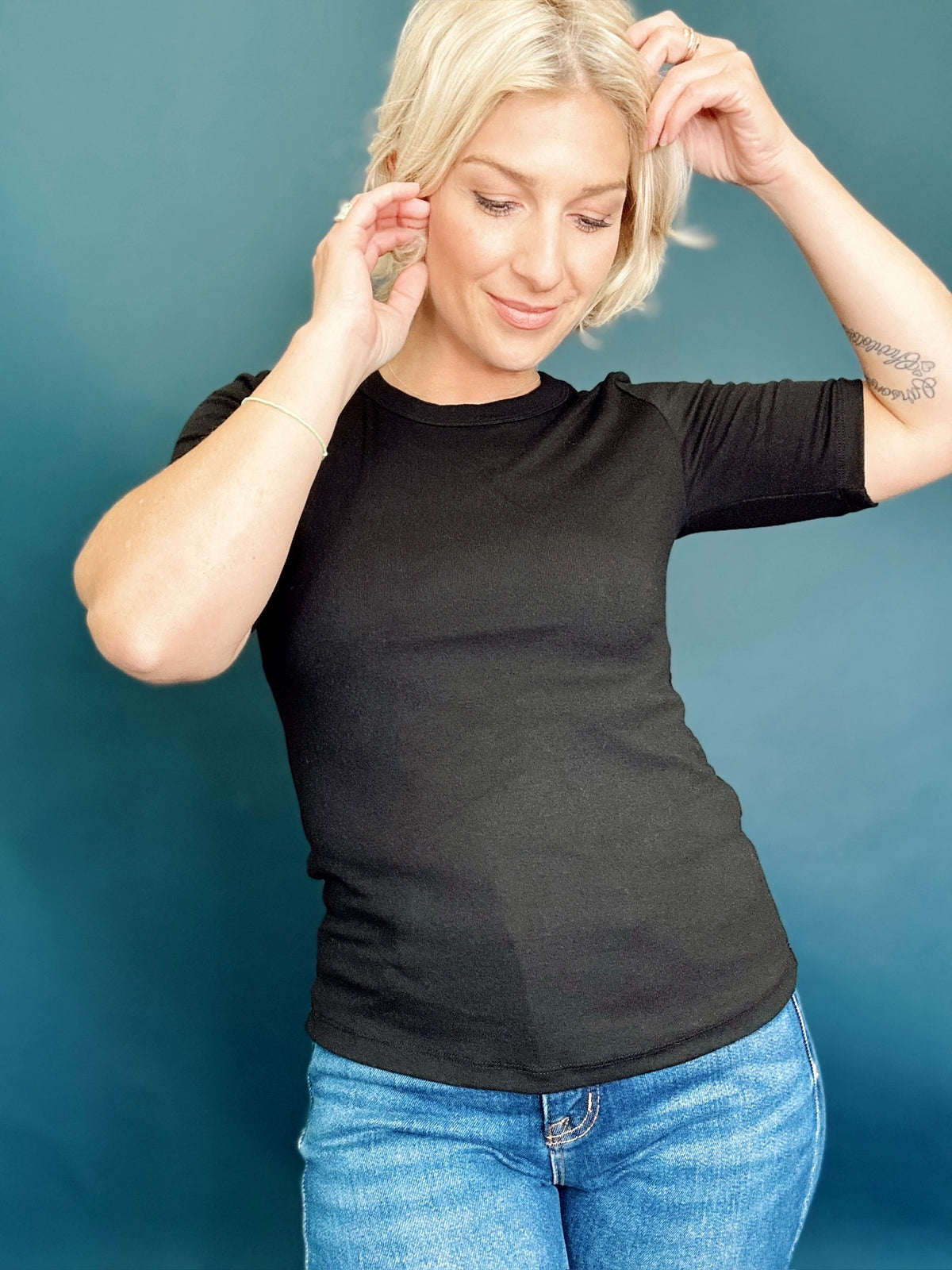 Chris Basic Top Black