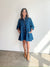 Rudy Denim Long Sleeve Mini Dress