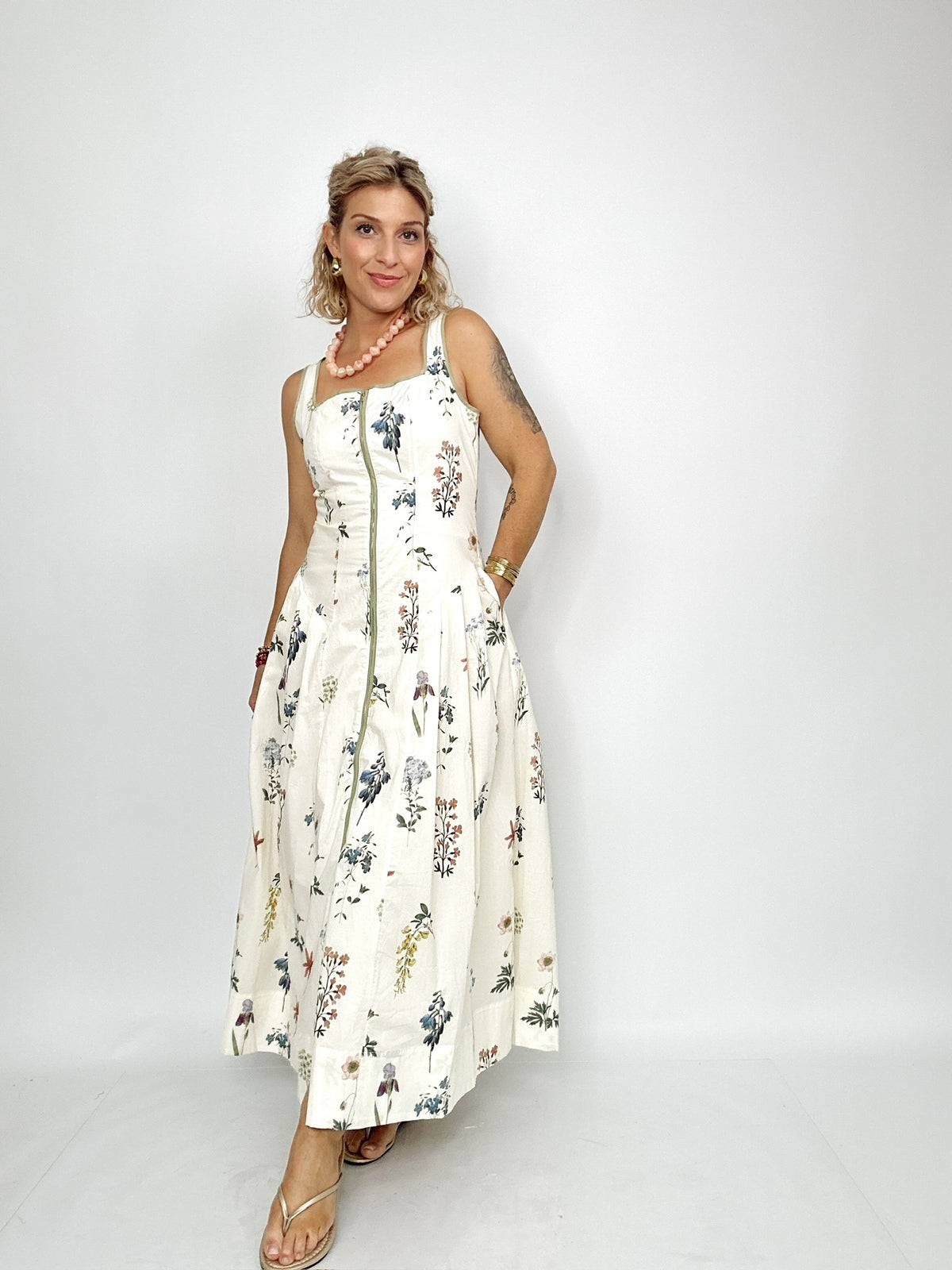 Angel Floral Maxi Dress