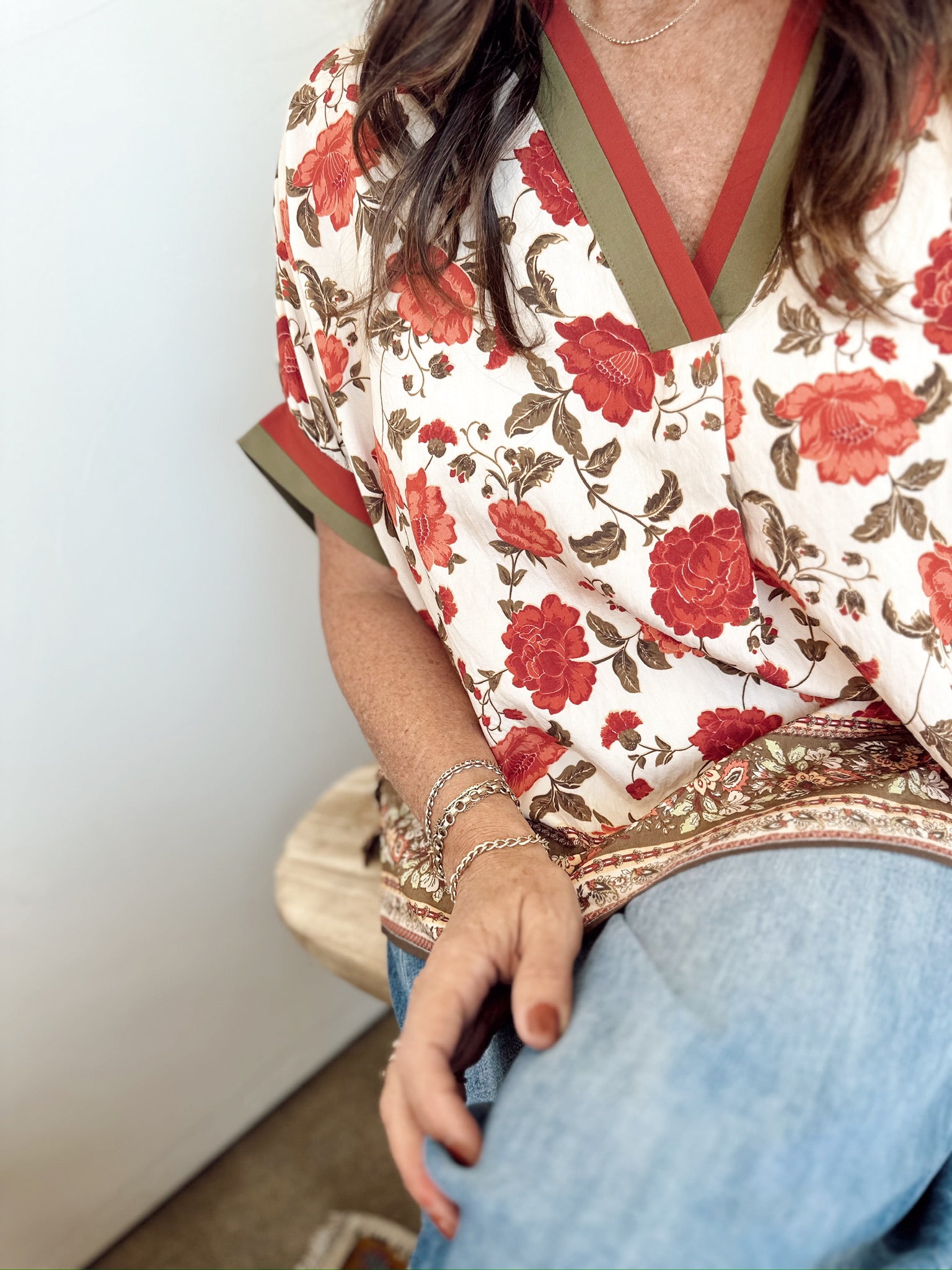 Nia Floral Blouse