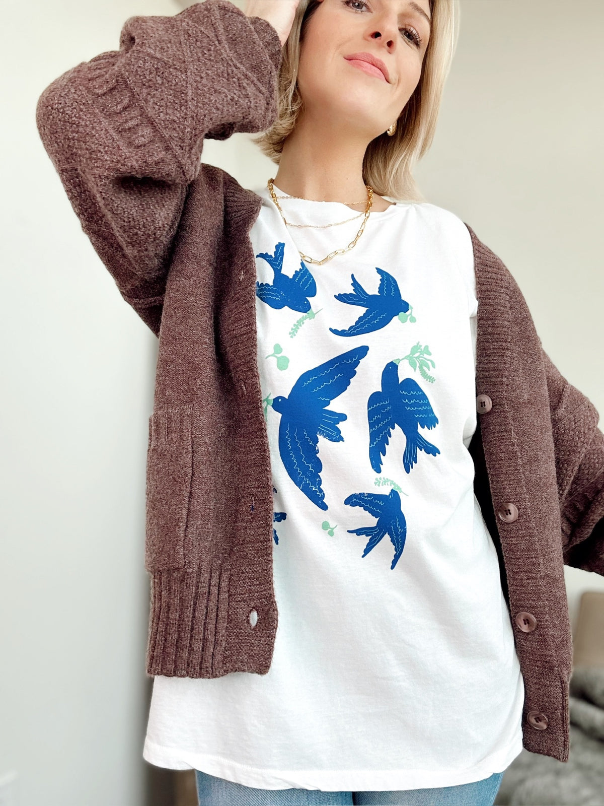 Vintage Birds Graphic Tee