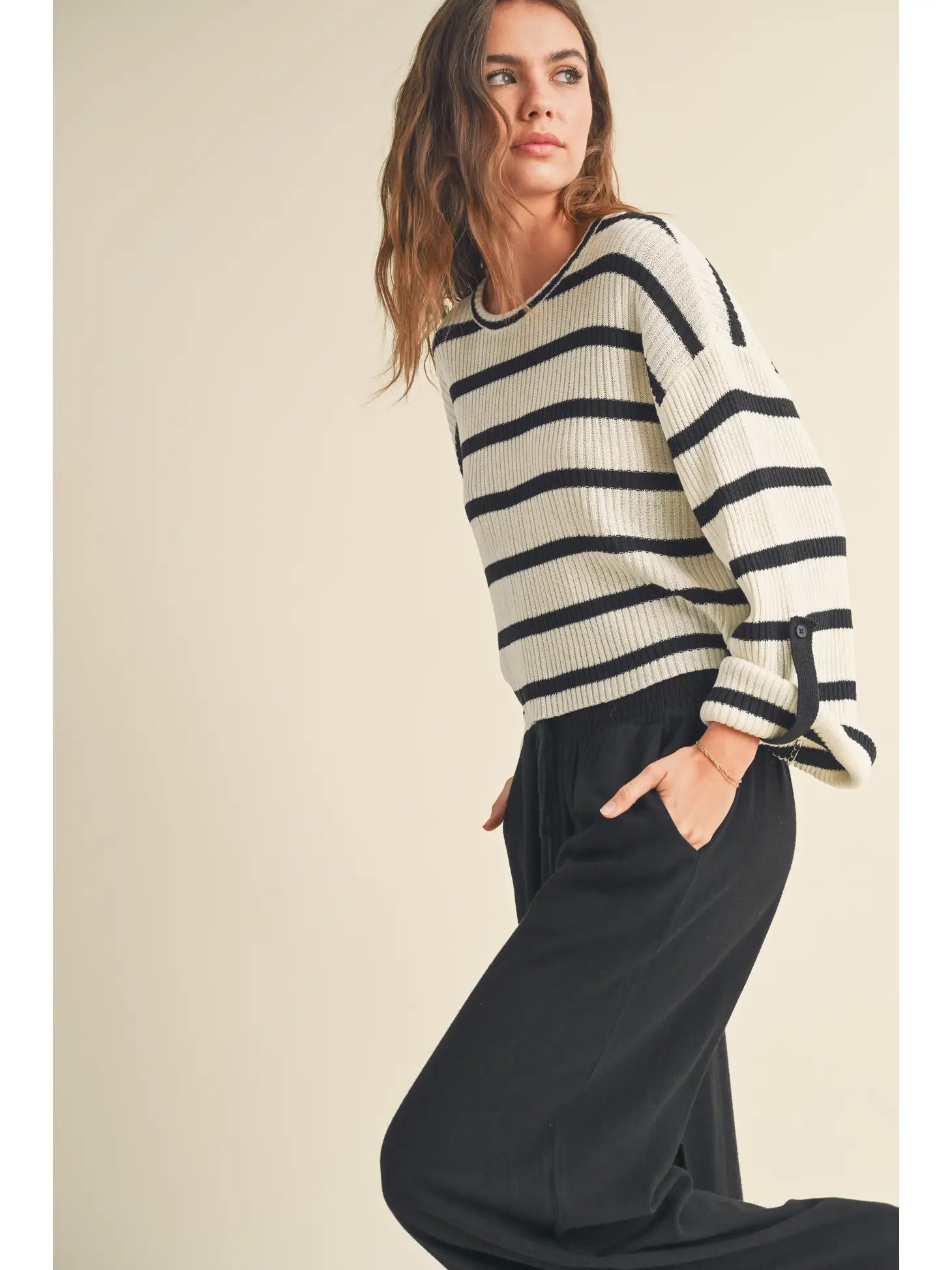 Catherine Stripe Sweater
