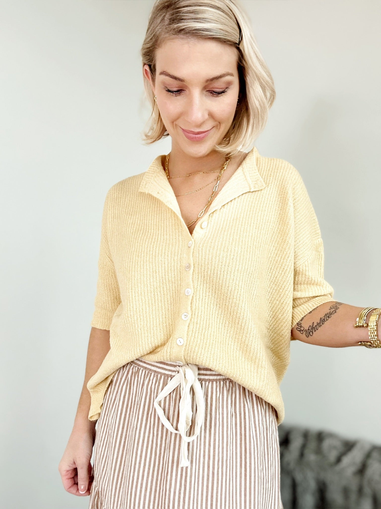 Cherie Cardigan Honey