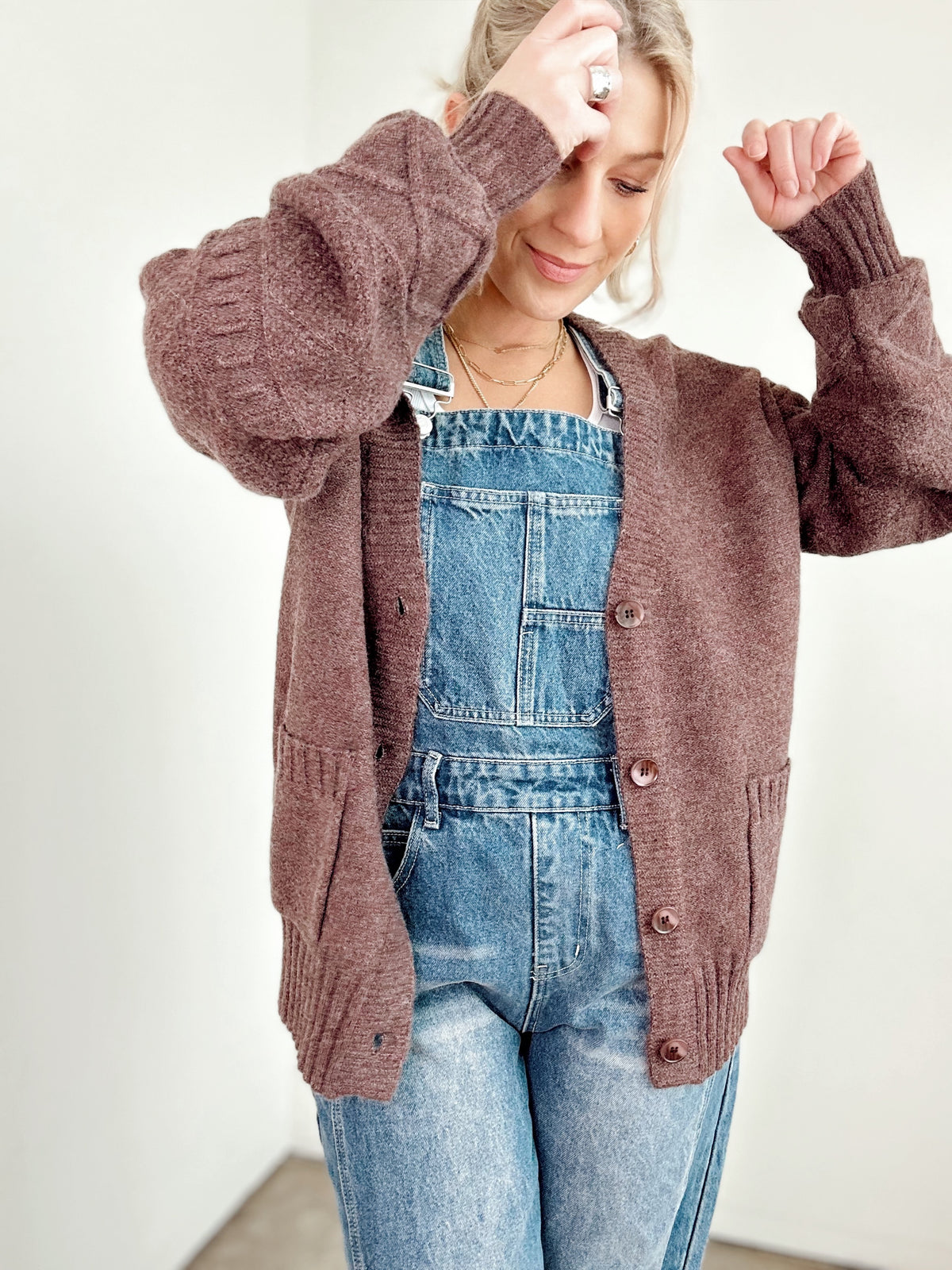 Haven Knit Cardigan Mocha