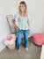 Luna Smocked Linen Top