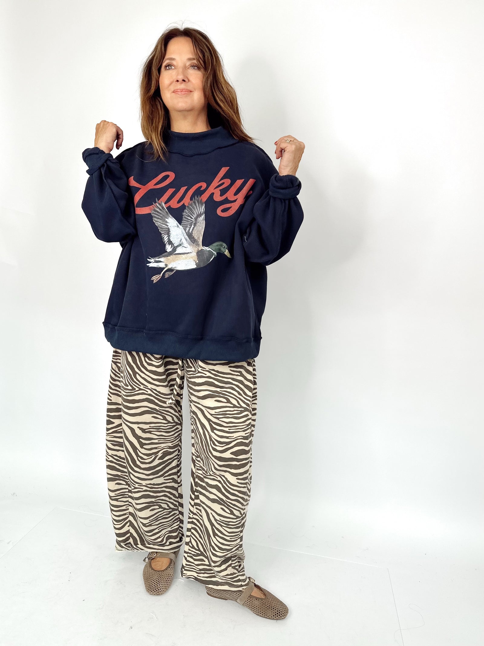 Lucky & Mallard Reversible Sweatshirt