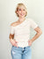 Tatum Striped Top Taupe