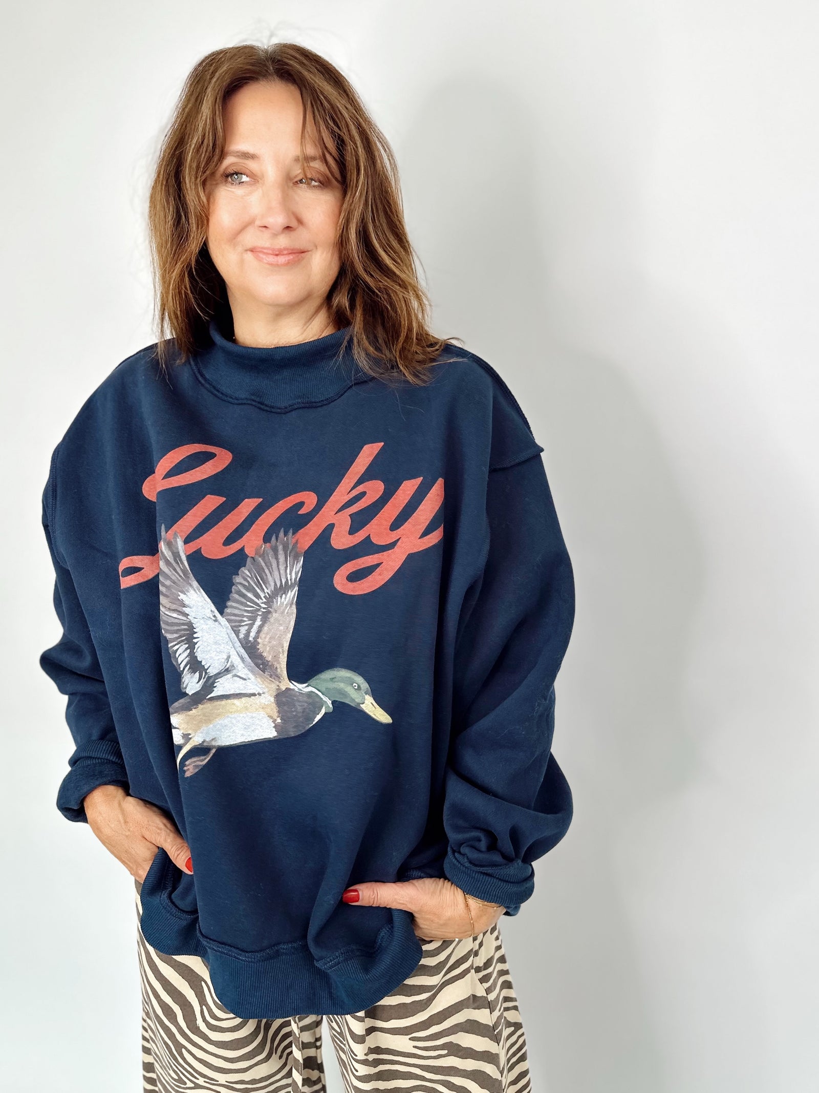 Lucky & Mallard Reversible Sweatshirt