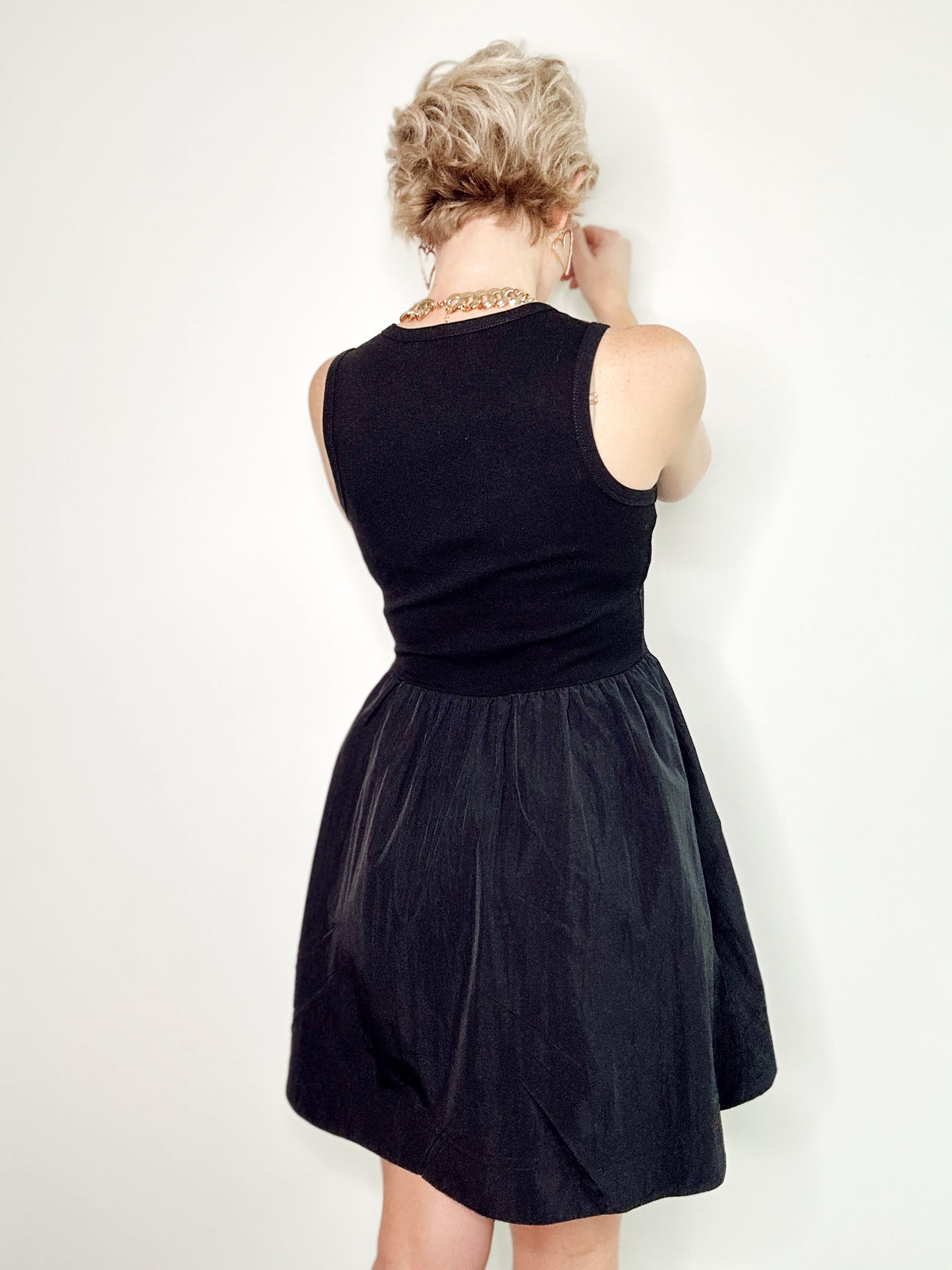 Gabby Contrast Tank Mini Dress