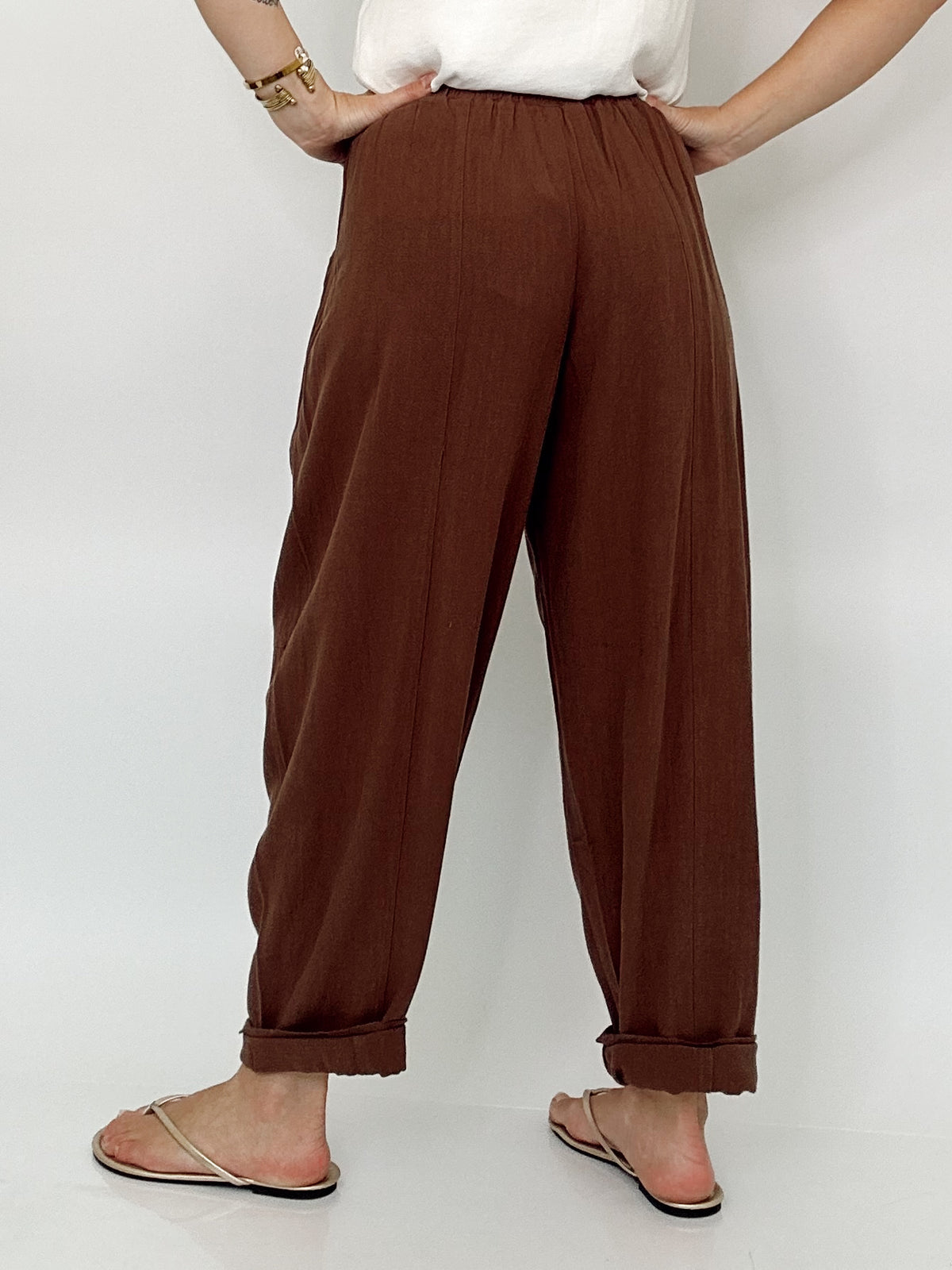 Chrissy Barrel Pants Coco