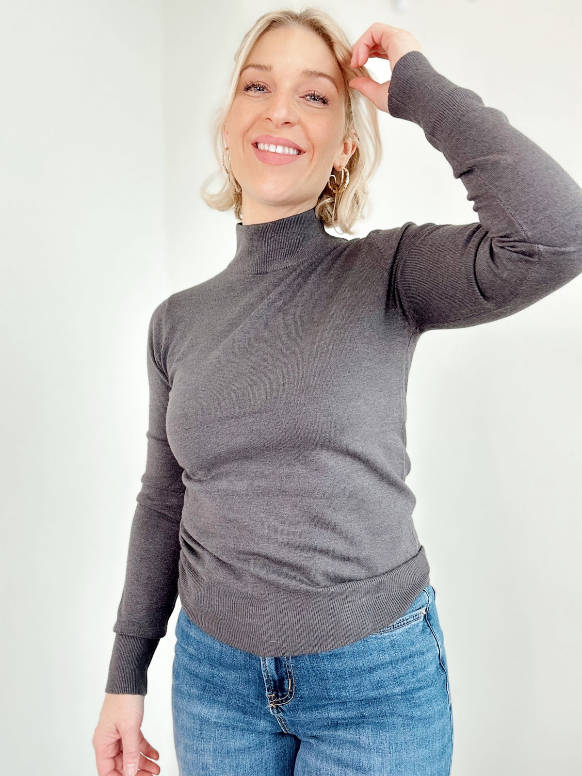 Penelope Mockneck Sweater