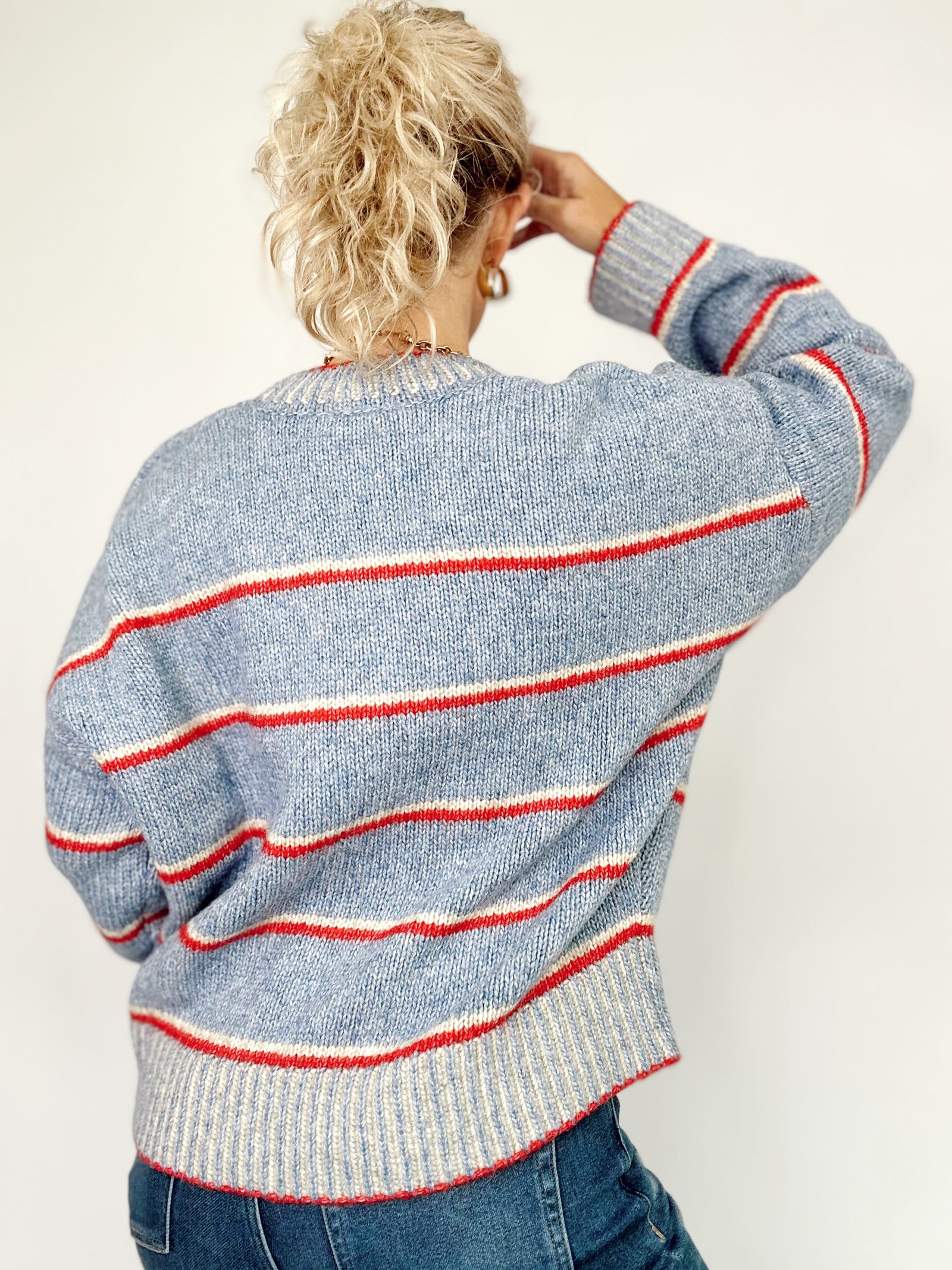Alicia Stripe Sweater