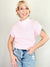 Lulu Mock Neck Sweater Icy Blush