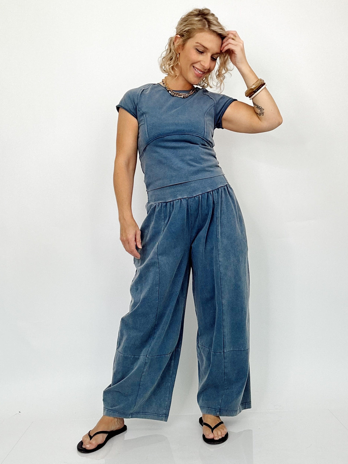 Cora Set Denim