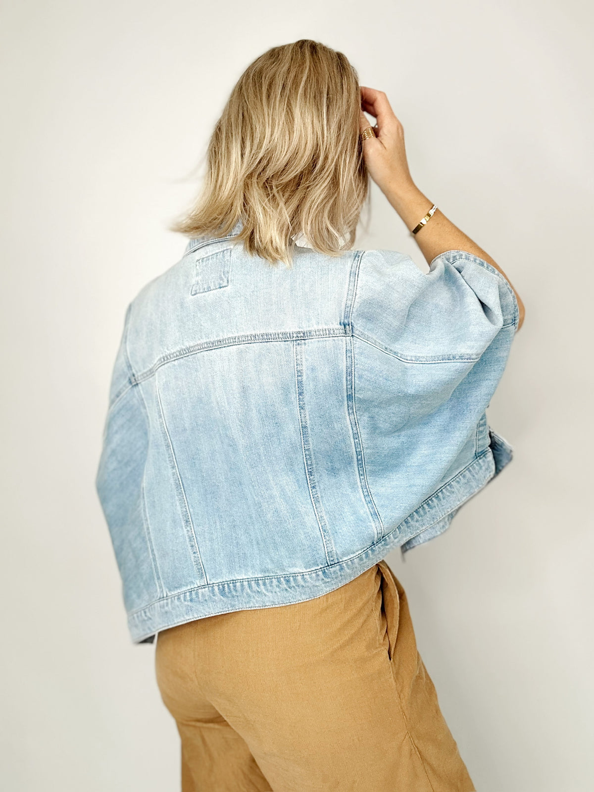 Claudia Flowy Square Jacket