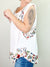 Roxanne Floral Top Off White