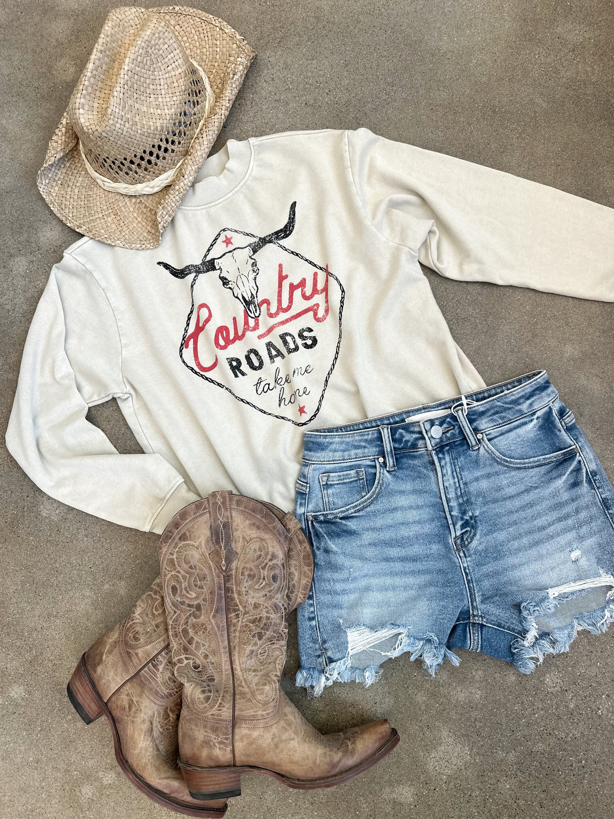 Skylar Distressed Shorts
