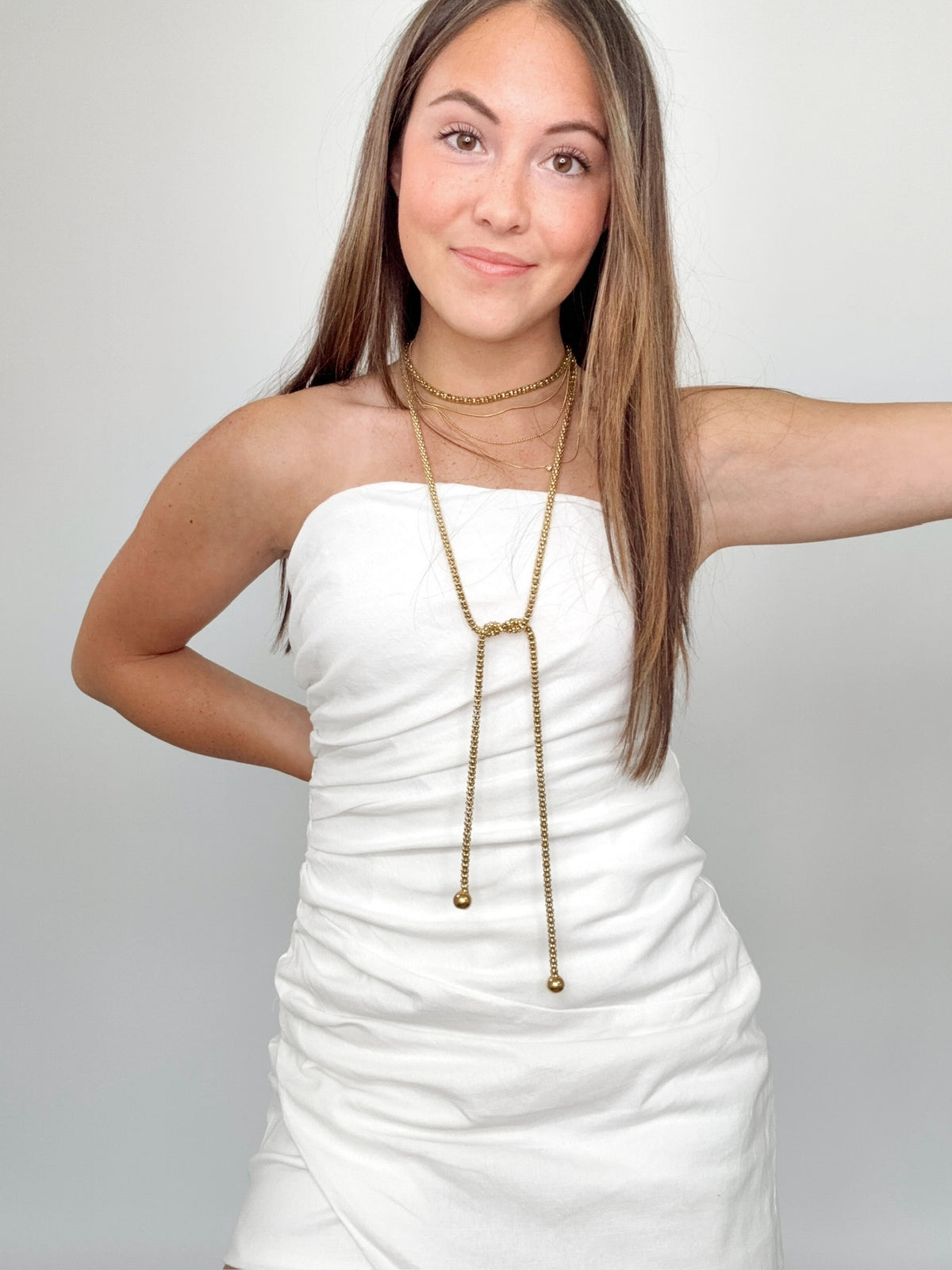 Zola Strapless Wrap Romper Off White
