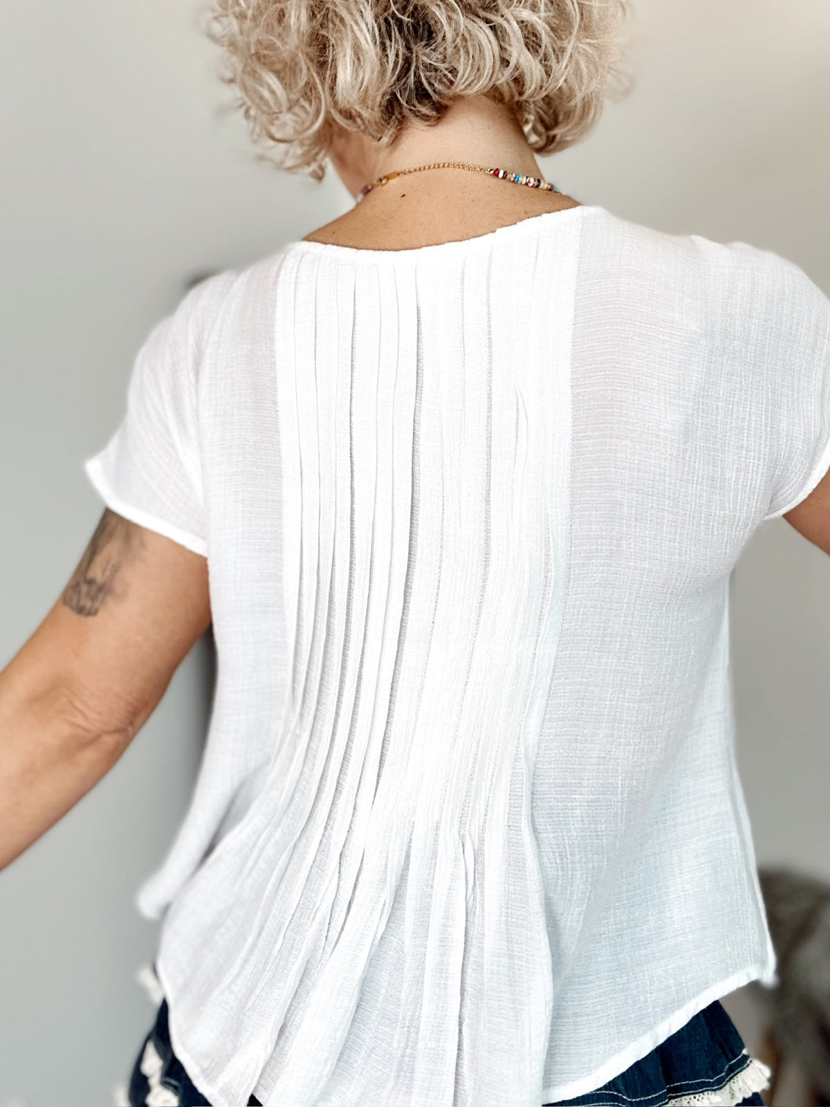 Bridget Blouse White