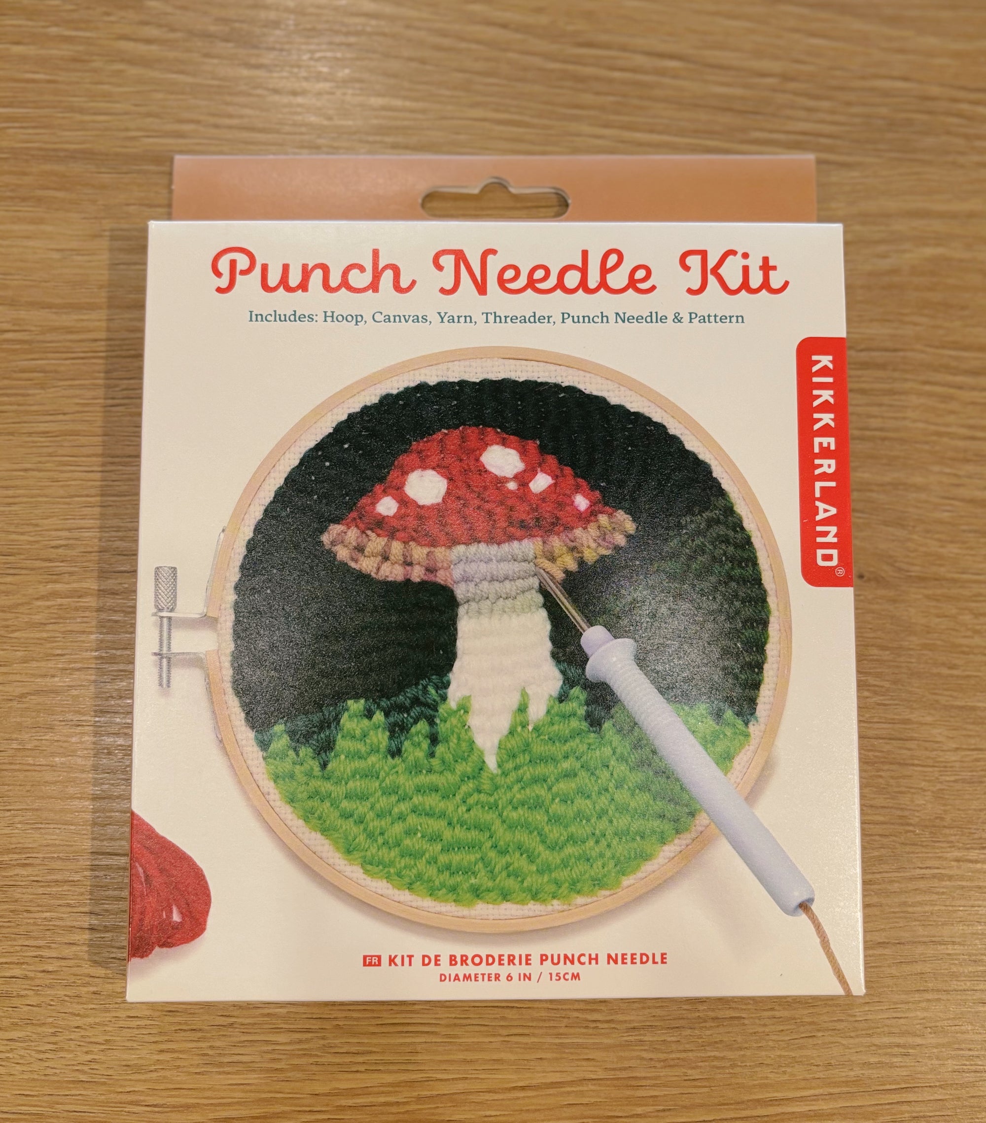 Punch Needle Kit - Mushroom