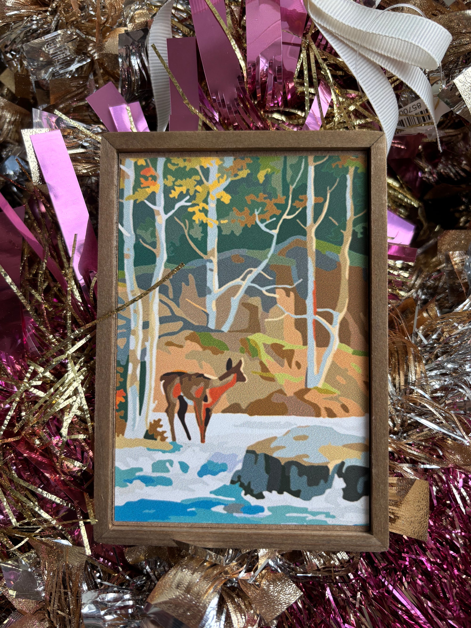 Doe By The River Paint By Number Ornament