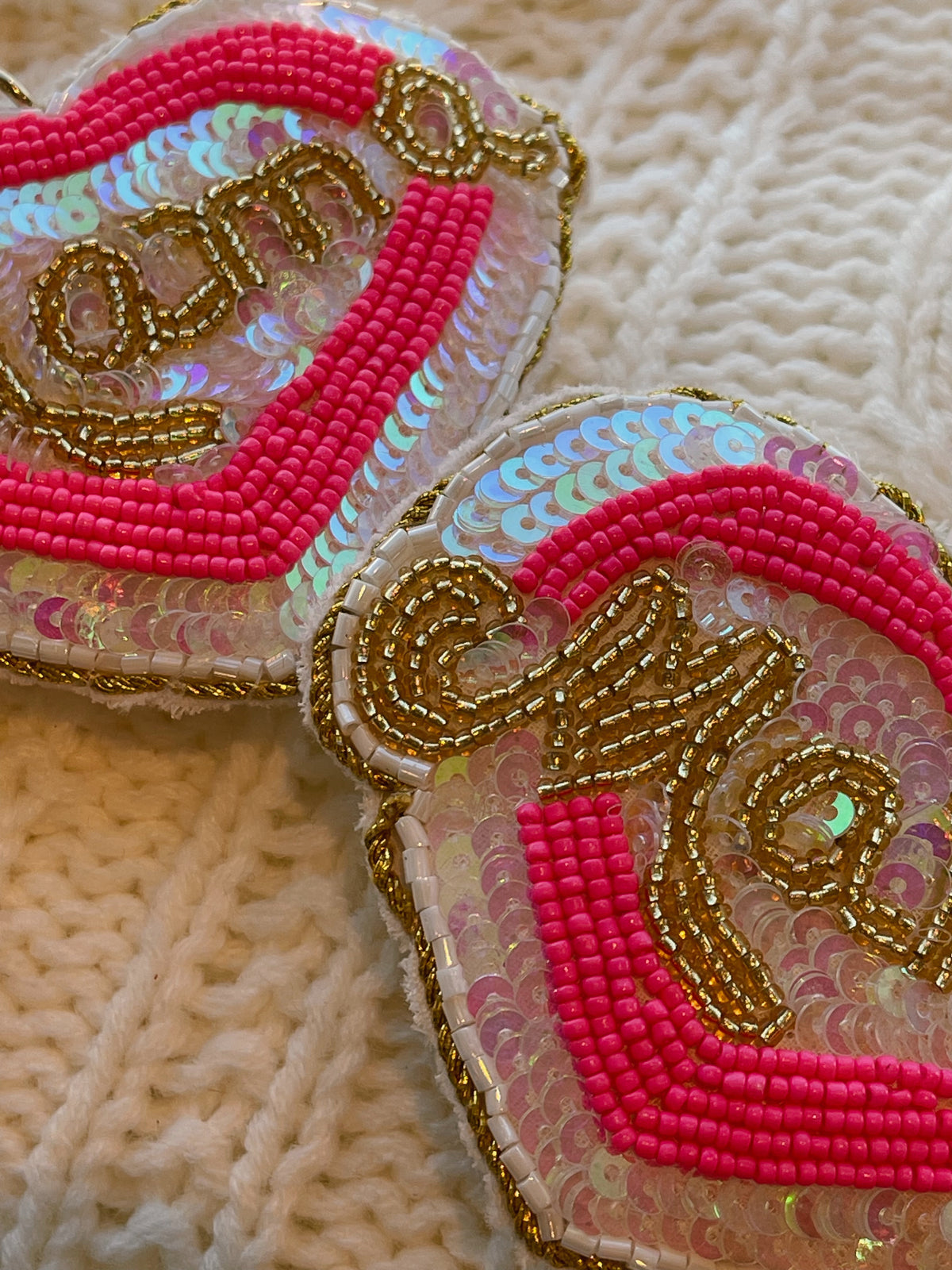 Bling Keychain Heart Mama