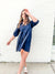 Evelyn Mini Dress, Black