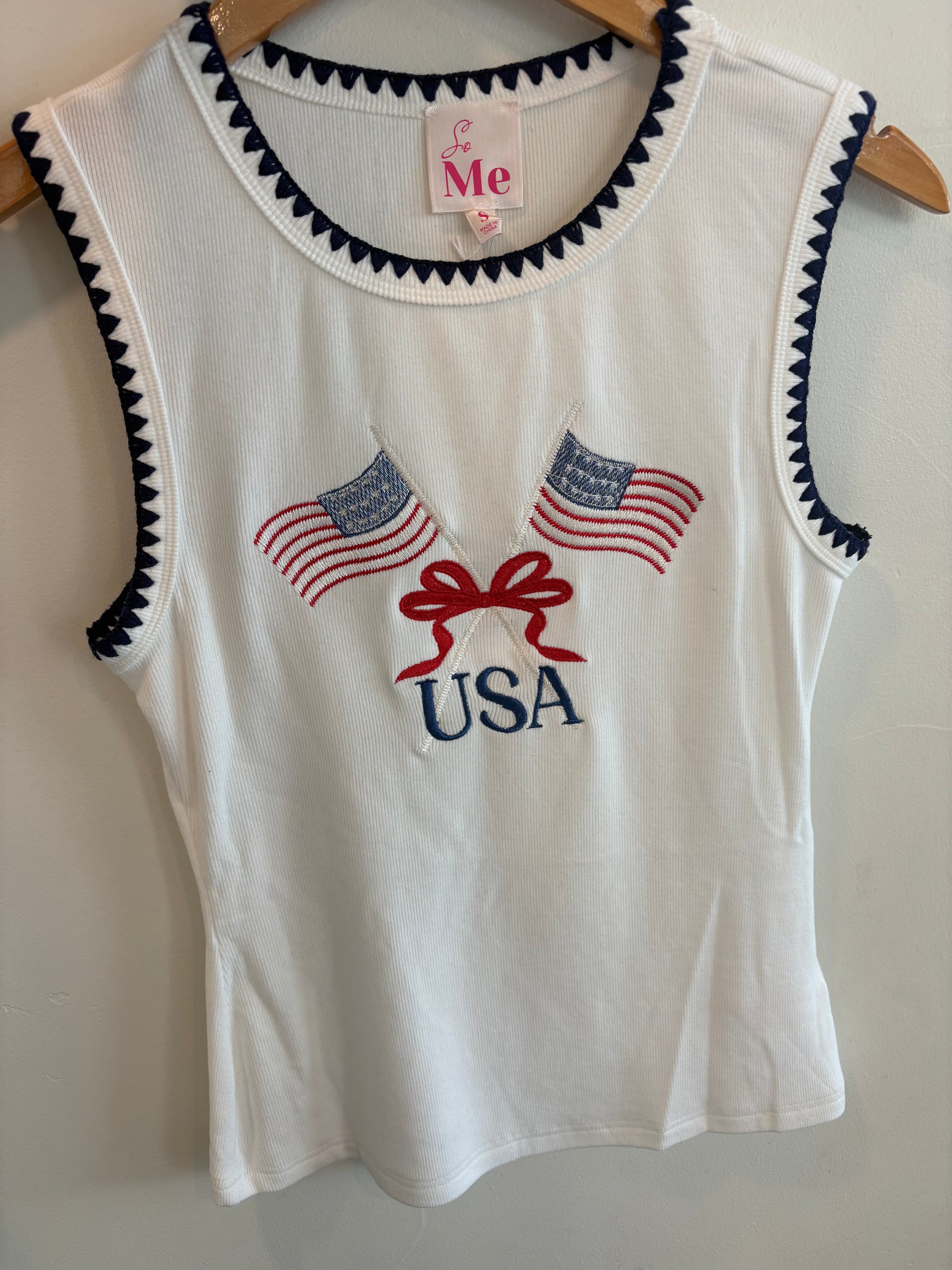 America Flag Tank
