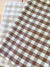 Cotton  Checkered Tea Towel