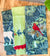 Blue/Green Holiday Tea Towel