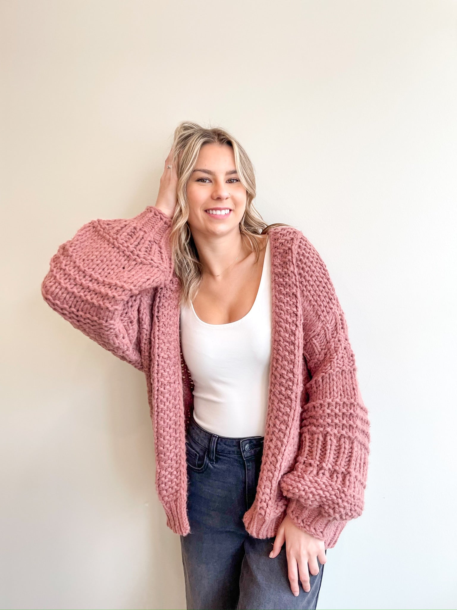 Sharla Cardigan, Mauve
