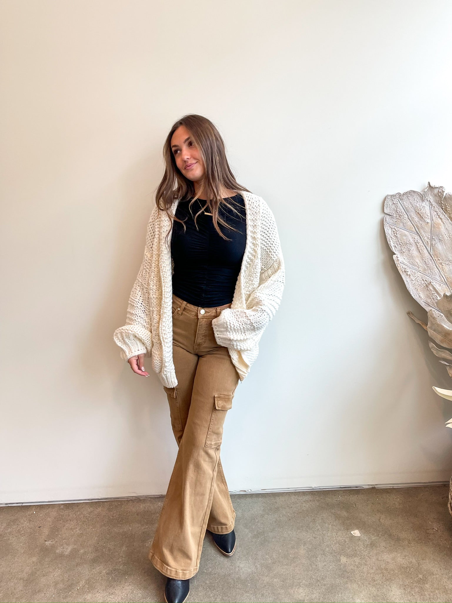 Sharla Cardigan, Ivory