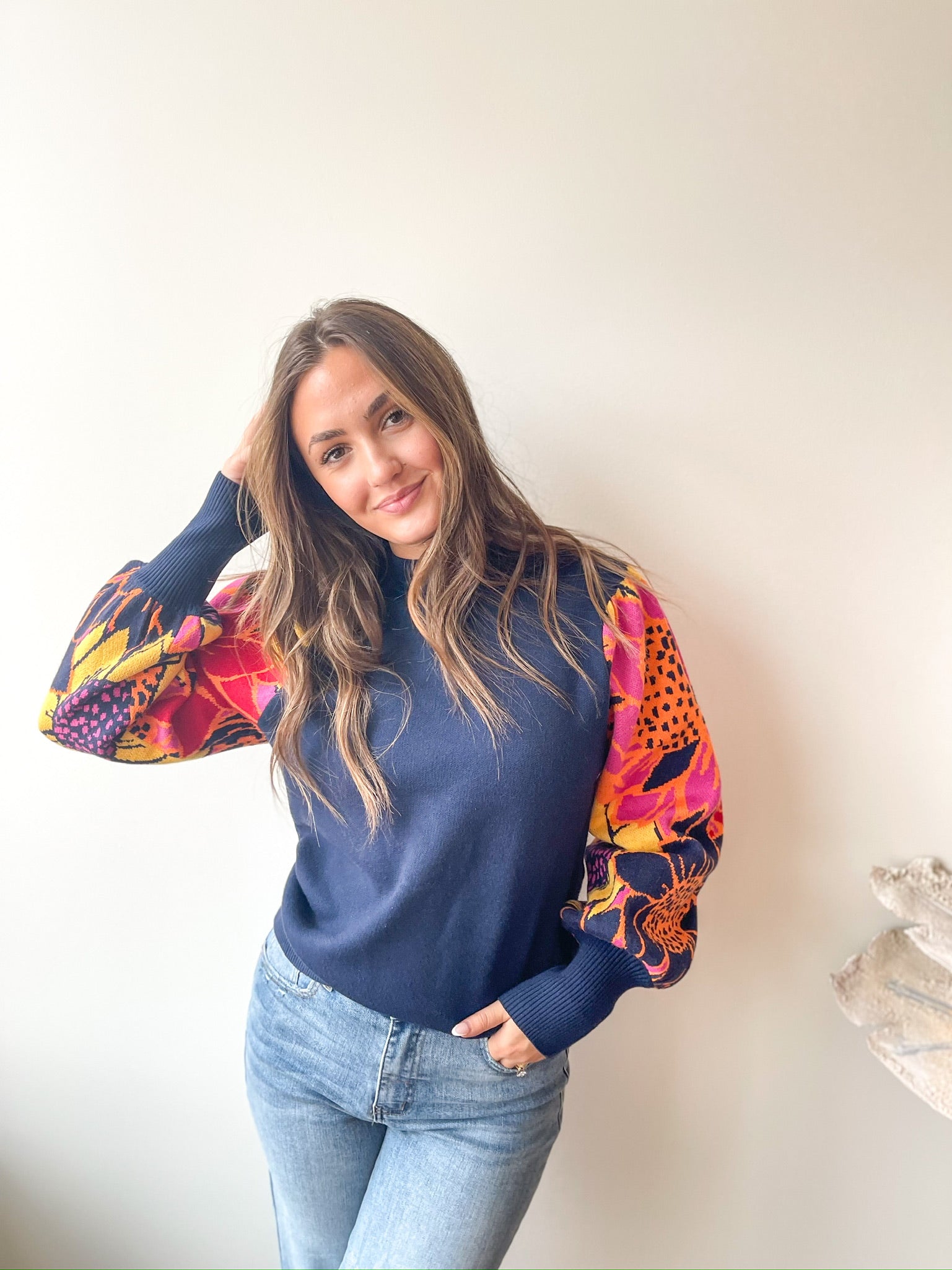 Zinnia Knit Pullover